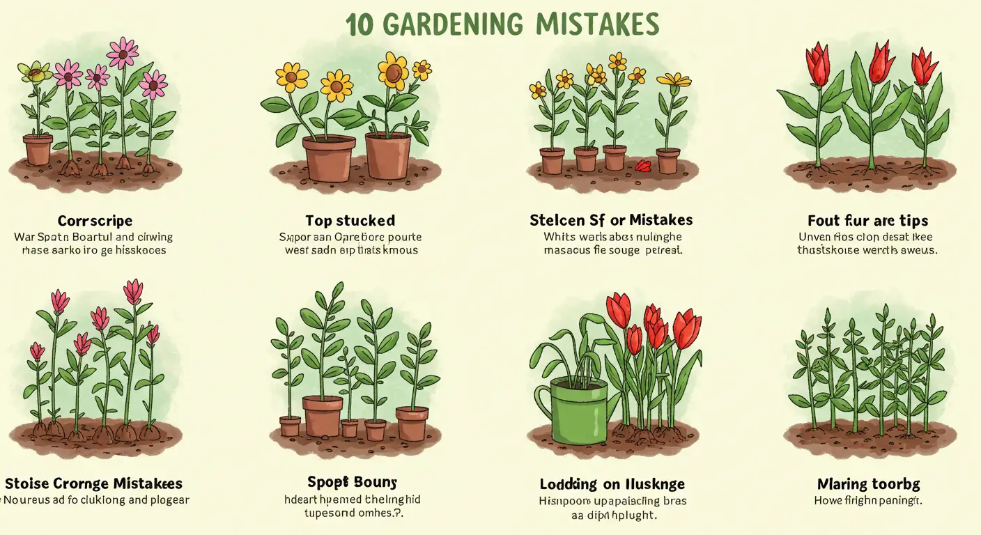 10 Common Gardening Mistakes and How to Avoid Them