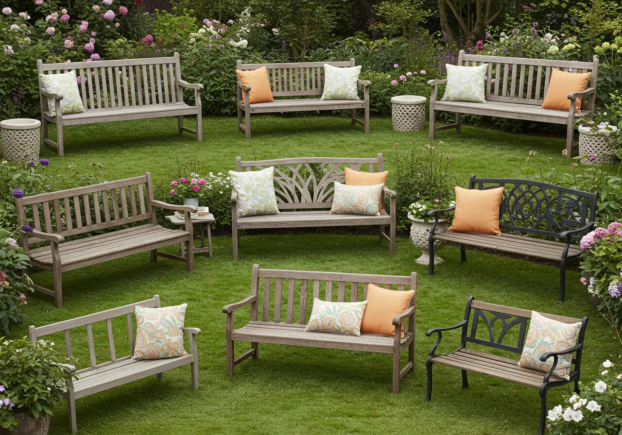 A UK Guide to Choosing Benches Garden Bench Styles