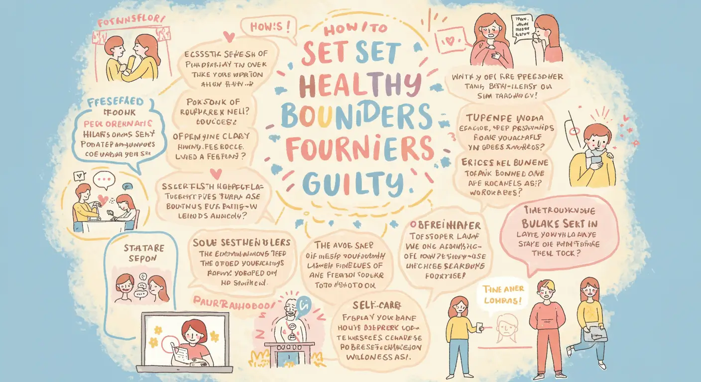 How to Set Healthy Boundaries Without Feeling Guilty