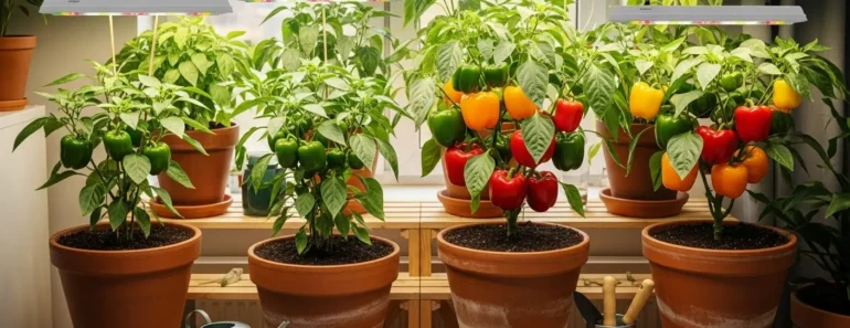 How to Grow Bell Peppers Indoors: Your Complete Guide to Year-Round Harvests