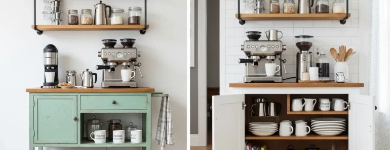 11 Unique Coffee Bar Ideas To Start Your Morning Off Right