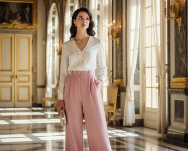 15 Simple Secrets for Wearing Wide-Leg Pants with Royal Elegance