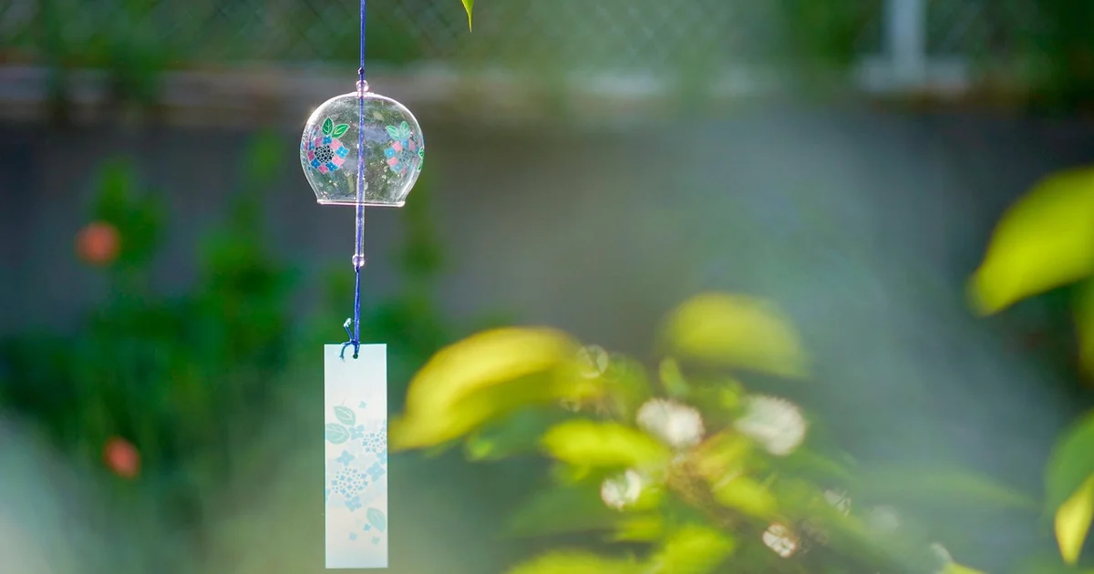 beaded wind chime making