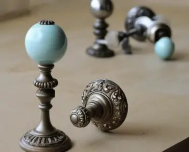 How To Make Curtain Rod Finials Using Doorknobs How To Make Curtain Rod Finials Using Doorknobs