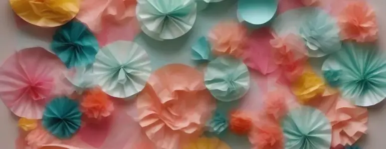 How to Make Inexpensive Tissue Paper Art for Your Walls