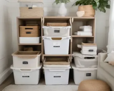 How to Organize Every Room of the House with Storage Bins
