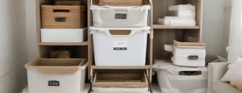 How to Organize Every Room of the House with Storage Bins