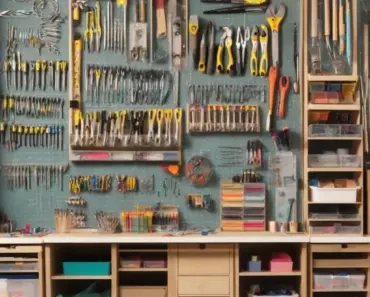 How to Organize Your Tools in a Craft Room
