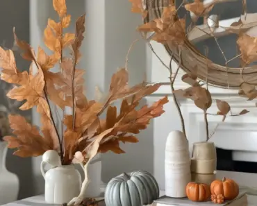 How to Style the Same Faux Fall Leaf Branch 3 Different Ways How to Style the Same Faux Fall Leaf Branch 3 Different Ways