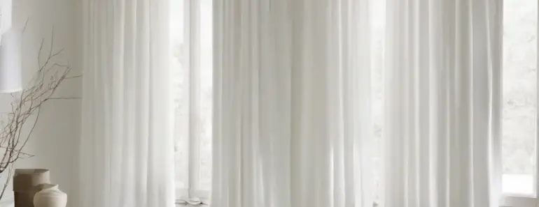 In Search Of: Solid White Drapes