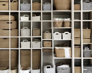 Inexpensive, But Decorative Storage Baskets