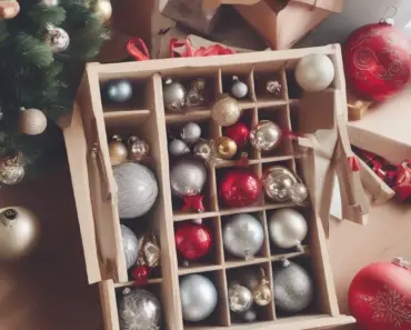 Insta-Style: Christmas Ornament Storage