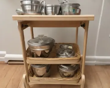 Making a 2 Tiered Kitchen Basket Stand