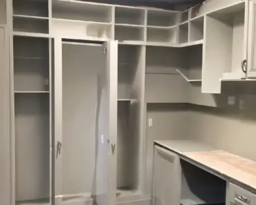 Mudroom Update: Installing Wall Cabinets Mudroom Update: Installing Wall Cabinets