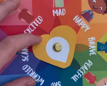 Printable Emotion Wheel for Children Printable Emotion Wheel for Children