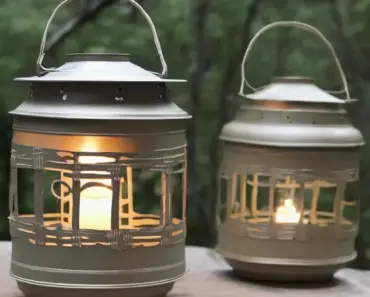 Outdoor Tuna Can Lantern DIY Outdoor Tuna Can Lantern DIY