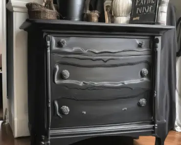 Painting Furniture: Black Stain vs Black Paint