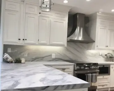 Painting Kitchen Countertops To Look Like Carrara Marble