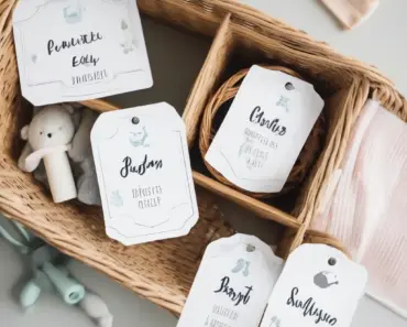 Printable Baby Nursery Basket Labels for Beautiful and Organized Storage Printable Baby Nursery Basket Labels for Beautiful and Organized Storage