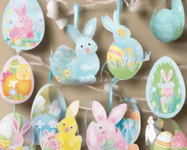 Printable Easter Decorations – what will you make? (discount inside)