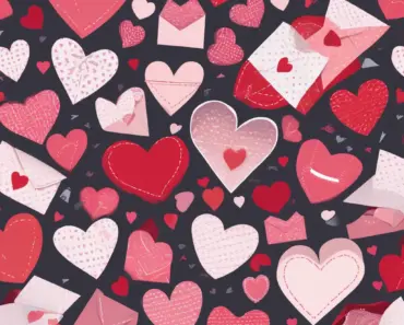 Printable Valentine Hearts & Envelopes