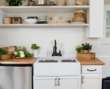 Reveal: Kitchen Wall After Removing Upper Cabinets