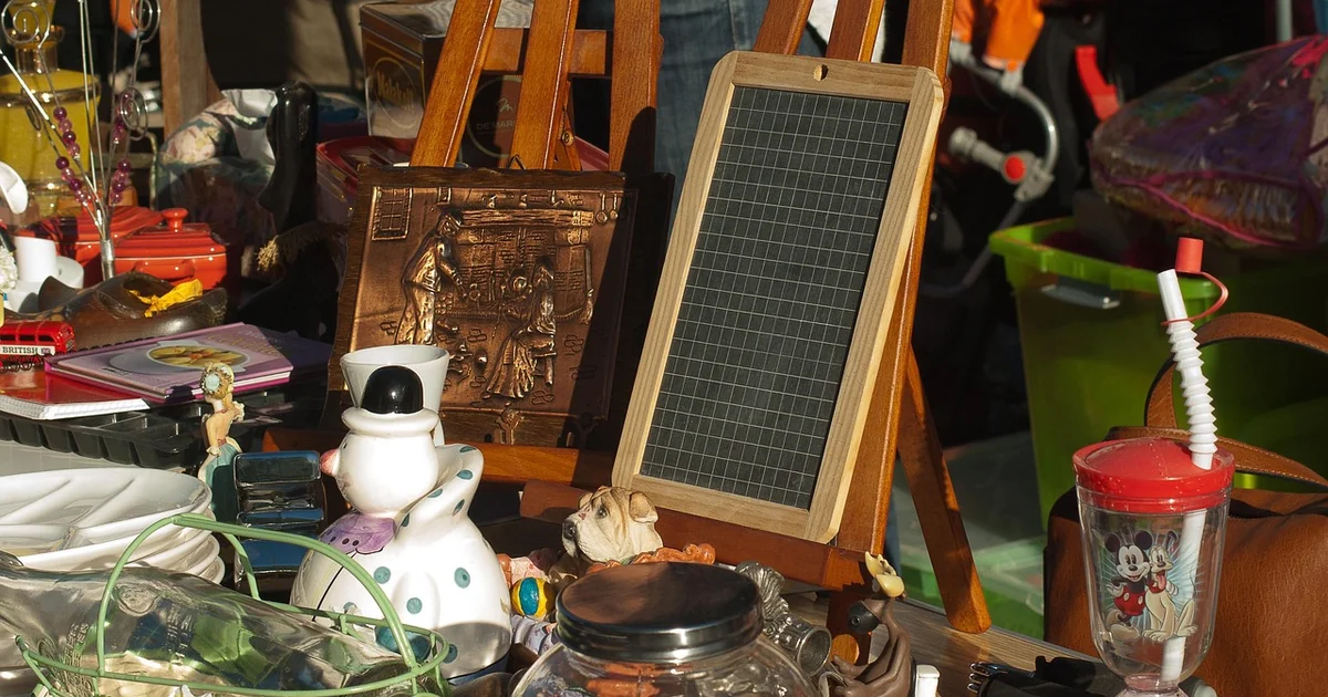 designer garage sale finds