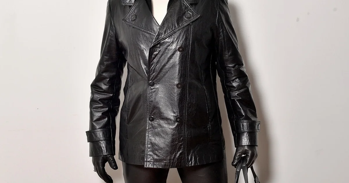 black trousers jacket