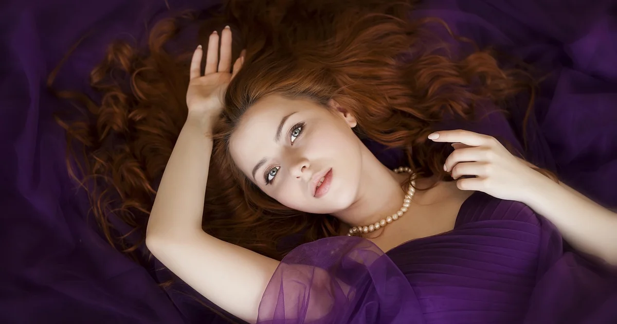 purple dresses