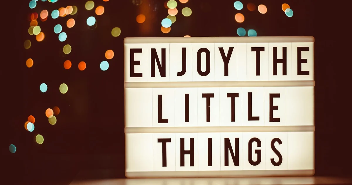 stop worrying little things