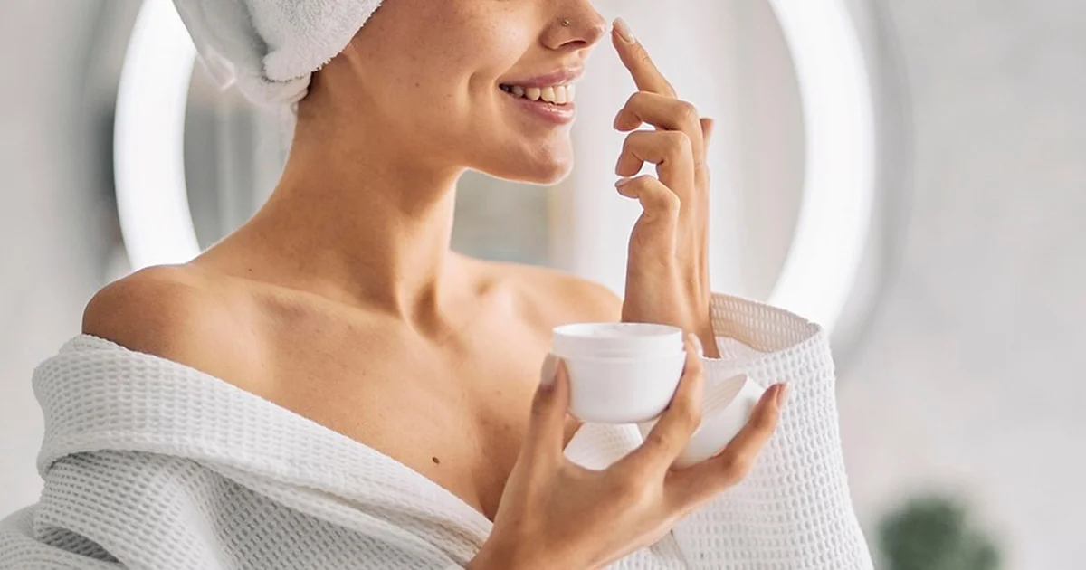 gillian anderson skincare routine