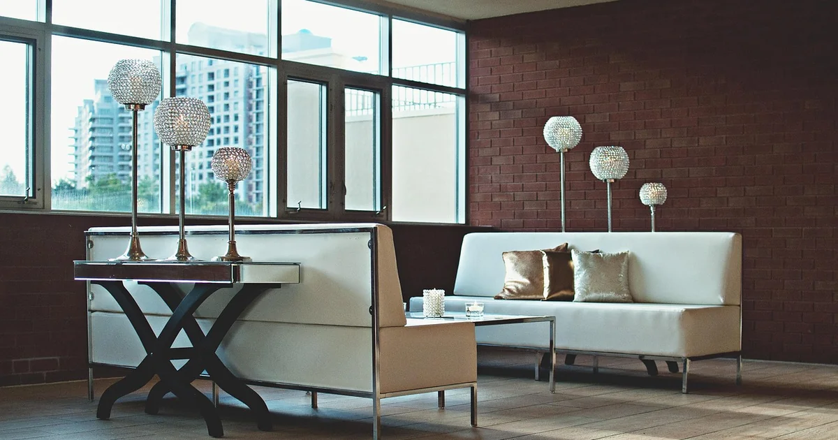 Designer living room decor
